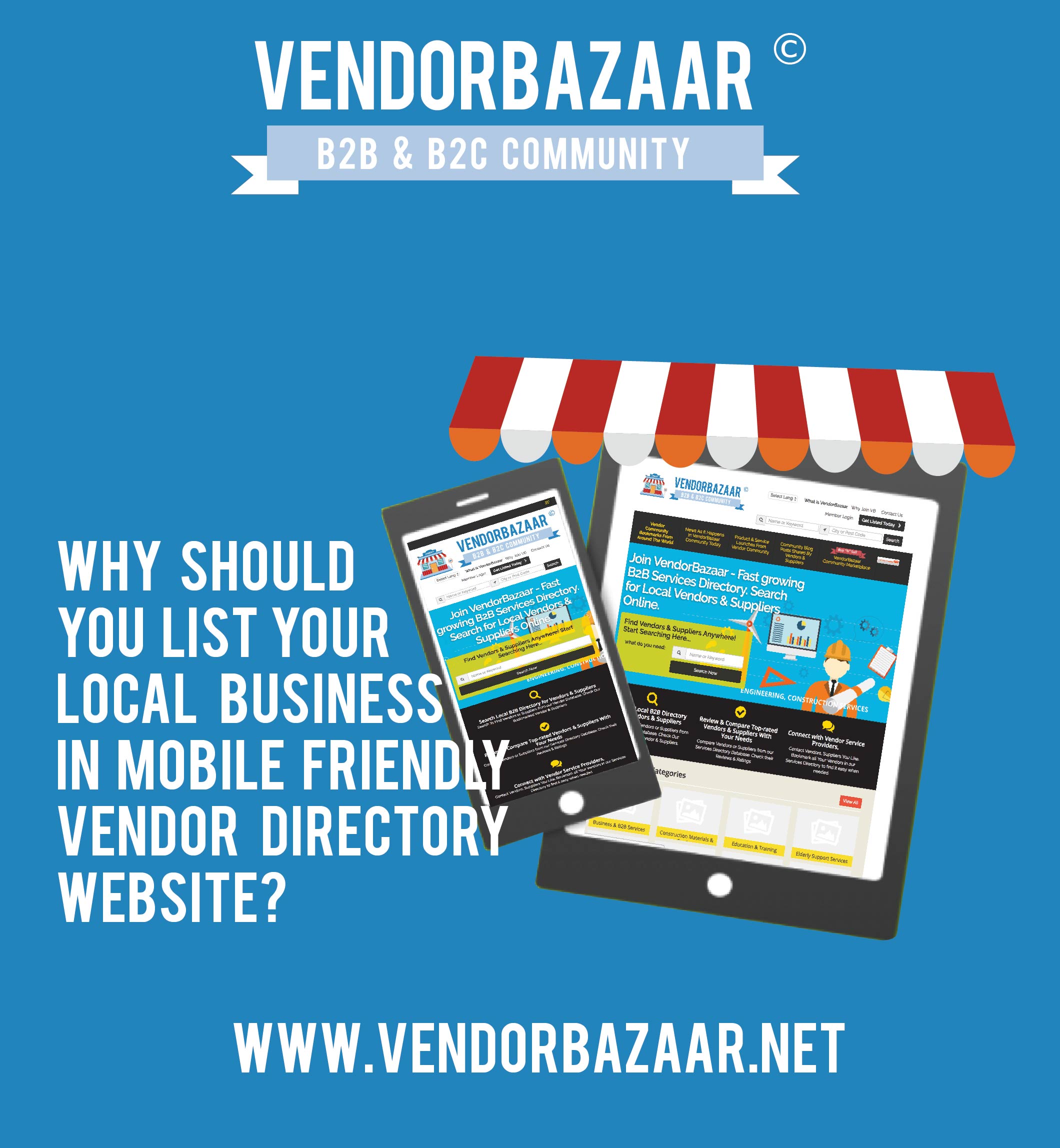 Why Should You List Your Local Business in Mobile Friendly Vendor Directory Website?