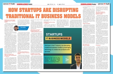 How Startups are Disrupting Traditional IT Business Models