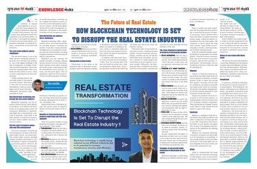 The Future of Real Estate: How Blockchain is Set to Disrupt the Real Estate Industry