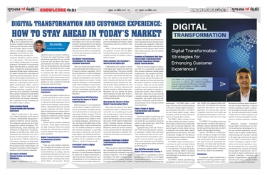 Digital Transformation and Customer Experience: How to Stay Ahead in Today’s Market