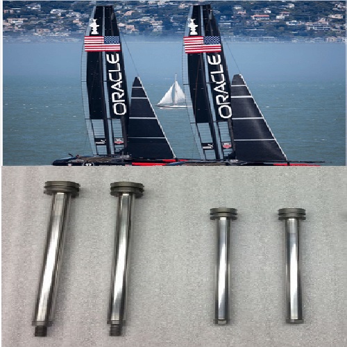 A&A Supplies High Velocity Coated Piston Rods For Oracle Team Usa Americas Cup Racing Yacht